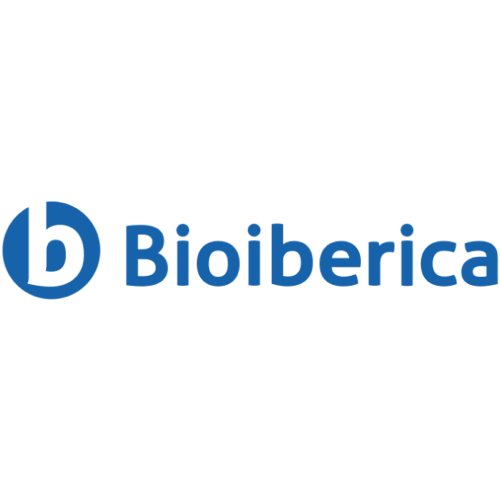 Logotio de la marca Bioiberica  de medicación para perros y gatos en la sección la tienda de la clínica veterinaria El Jardín